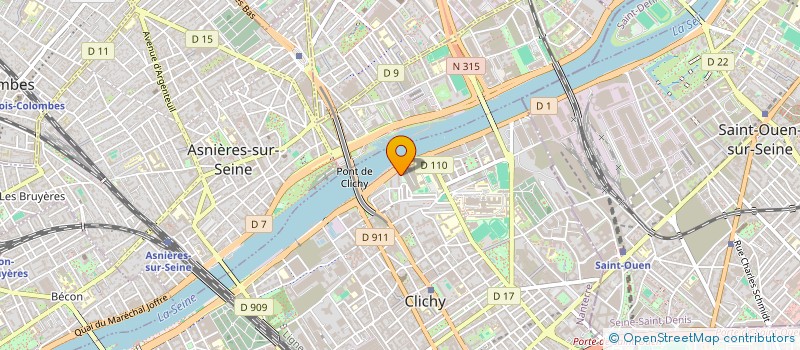 localisation de l'entreprise KARVICS TRANSPORTS à CLICHY