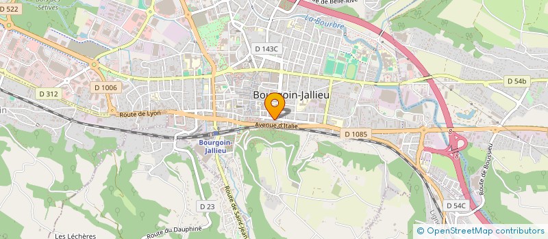 localisation de l'entreprise KARWIL CARROZ  BOURGOIN-JALLIEU