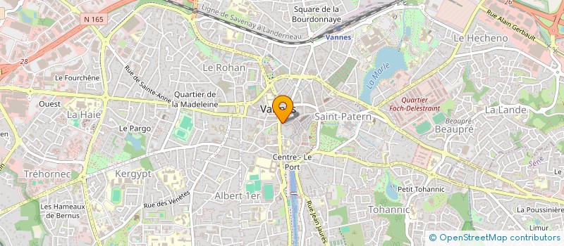 localisation de l'entreprise KARY 56 à VANNES