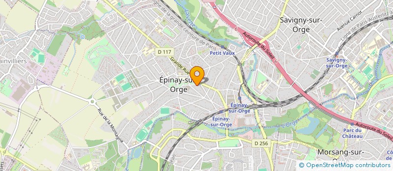 localisation de l'entreprise KARY 91  EPINAY-SUR-ORGE