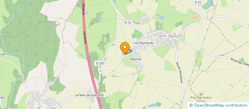 localisation de l'entreprise KARYAN  SAINT-AGOULIN