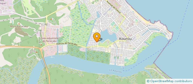 localisation de l'entreprise KARYSMATIQ à KOUROU
