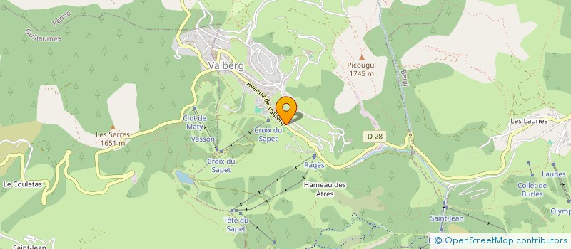 localisation de l'entreprise KARYVAL  PEONE