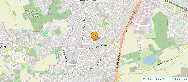 localisation de l'entreprise KARZAM à PONTAULT COMBAULT