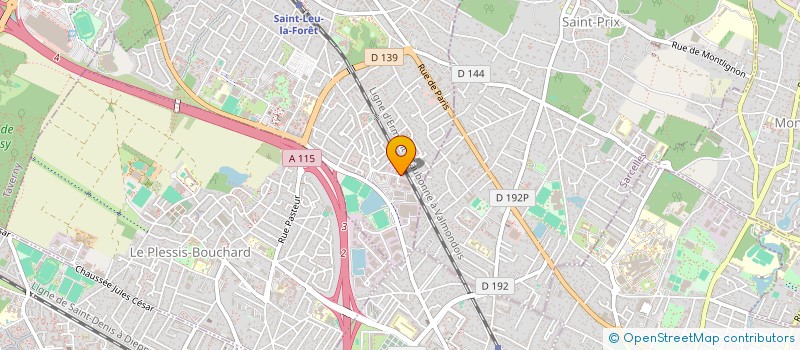 localisation de l'entreprise KAS  SAINT-LEU-LA-FORET