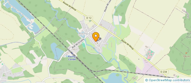 localisation de l'entreprise KAS  ROCHY-CONDE