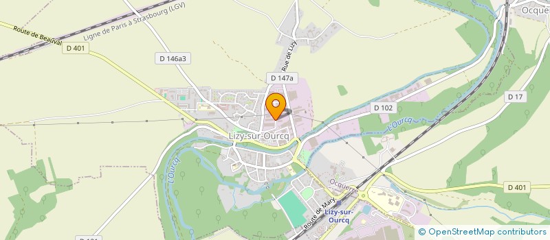 localisation de l'entreprise KAS'PRIX  LIZY-SUR-OURCQ