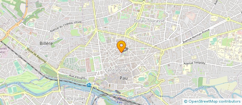localisation de l'entreprise KAS-SECURITE à PAU