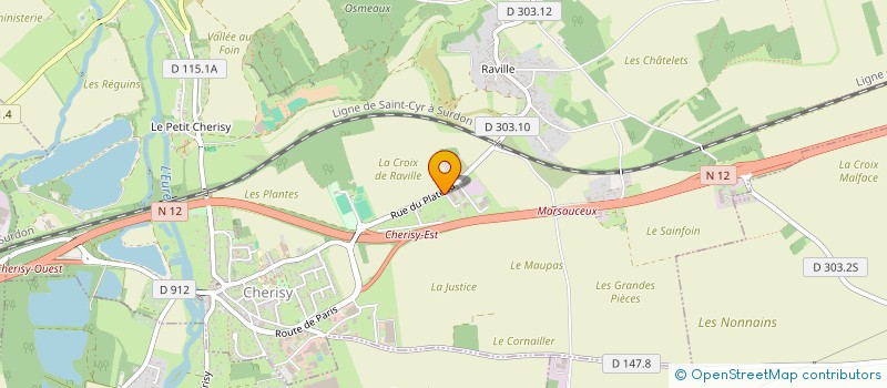 localisation de l'entreprise KASA à CHERISY