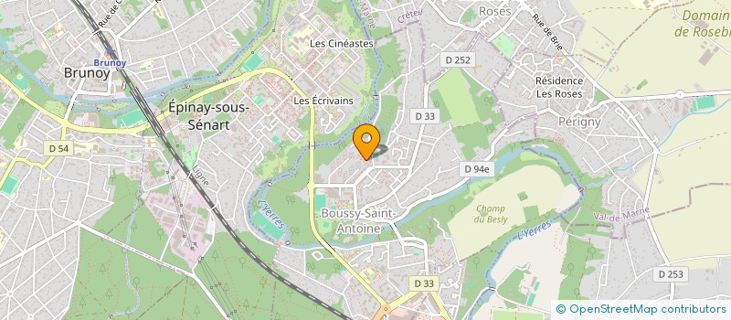 localisation de l'entreprise KASADE  BOUSSY-SAINT-ANTOINE