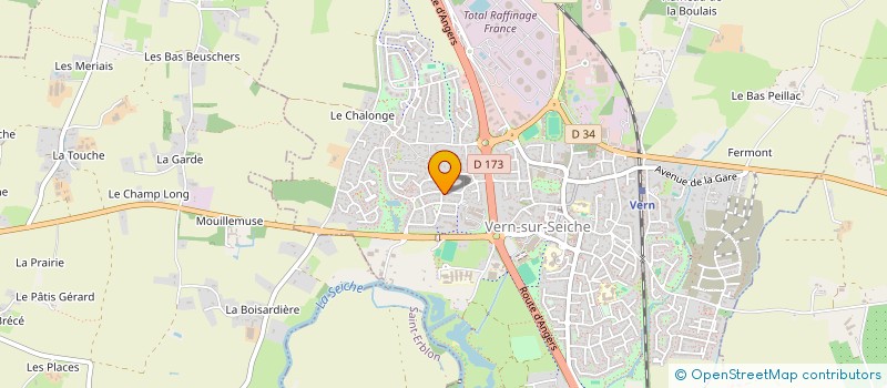 localisation de l'entreprise KASADENN  VERN-SUR-SEICHE