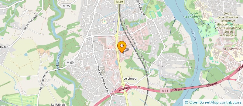 localisation de l'entreprise KASADENN à LA CHAPELLE-SUR-ERDRE