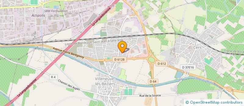 localisation de l'entreprise KASAHUPA  VILLENEUVE-LES-BEZIERS