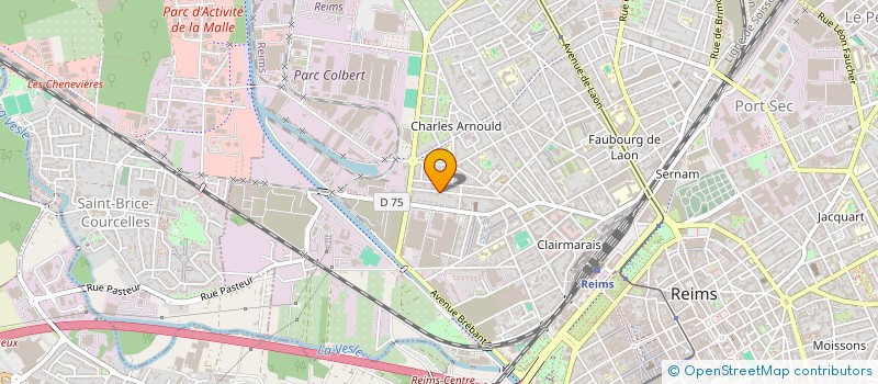 localisation de l'entreprise KASALAB  REIMS