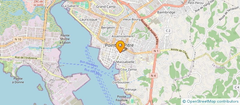localisation de l'entreprise KASAMANS FWI à POINTE-A-PITRE