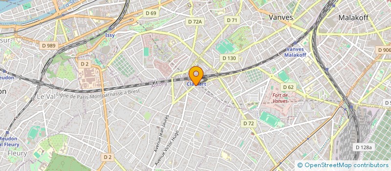 localisation de l'entreprise KASAMBA NETTOYAGE MULTISERVICES à CLAMART