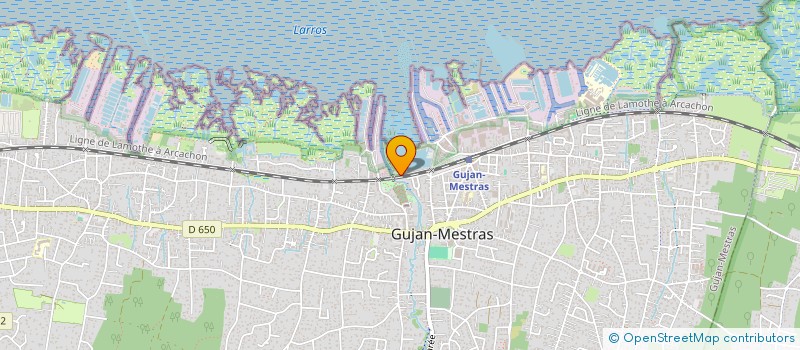 localisation de l'entreprise KASAOSTREA à GUJAN-MESTRAS
