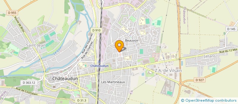 localisation de l'entreprise KASAP AYKUT à CHATEAUDUN
