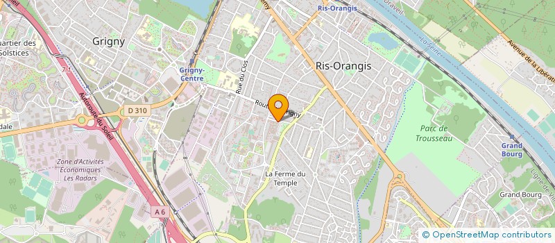 localisation de l'entreprise KASAPO à RIS-ORANGIS