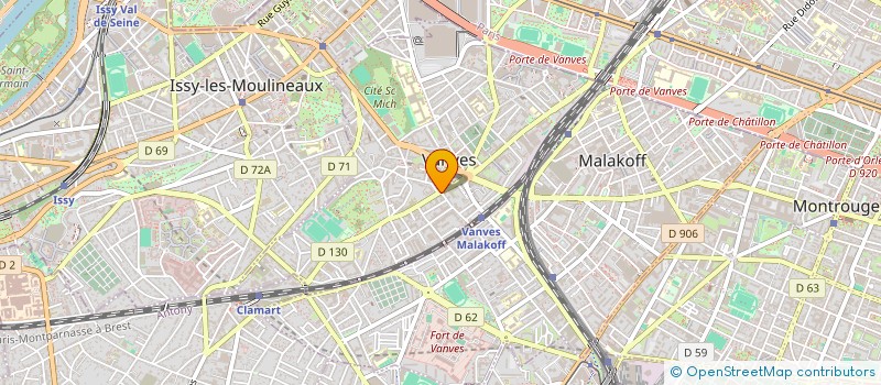 localisation de l'entreprise KASAR à VANVES