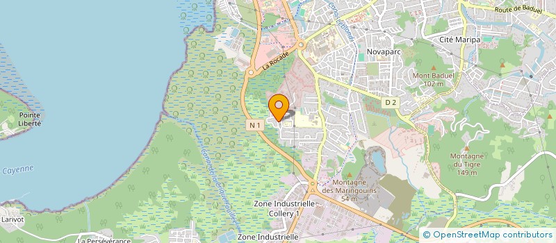 localisation de l'entreprise KASAS ZEBEDE  CAYENNE