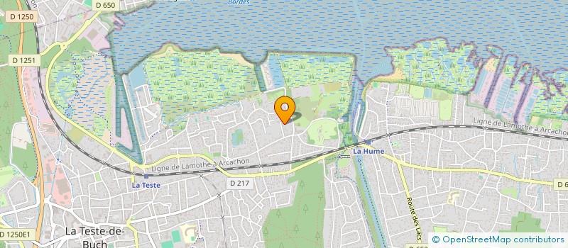 localisation de l'entreprise KASAVIDIA  LA TESTE-DE-BUCH