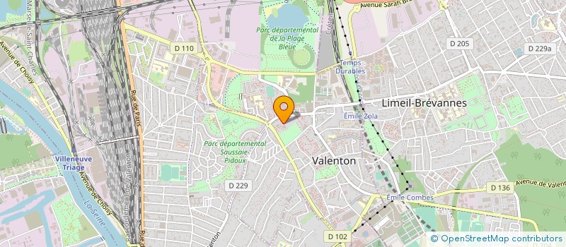 localisation de l'entreprise KASC PRO à VALENTON