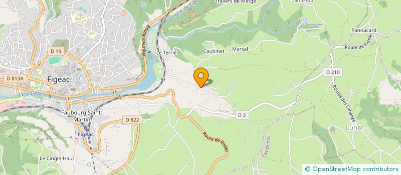 localisation de l'entreprise KASCALIMMO  FIGEAC