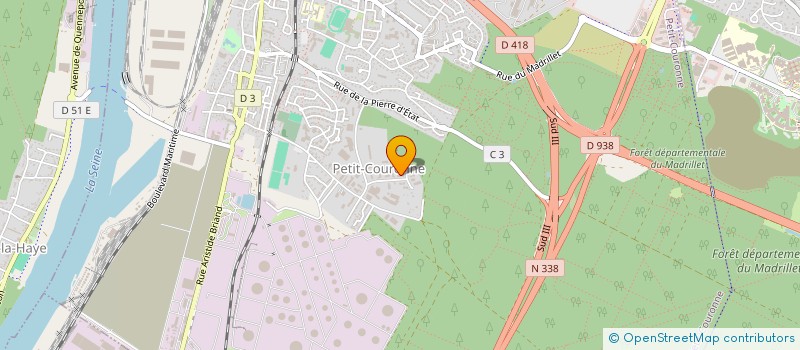 localisation de l'entreprise KASE INGENIERIE à PETIT-COURONNE