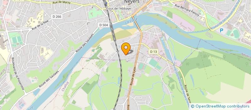 localisation de l'entreprise KASEBA à NEVERS