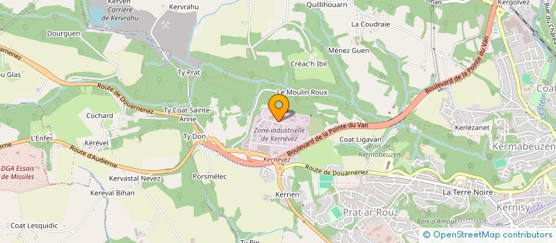 localisation de l'entreprise KASENN à QUIMPER