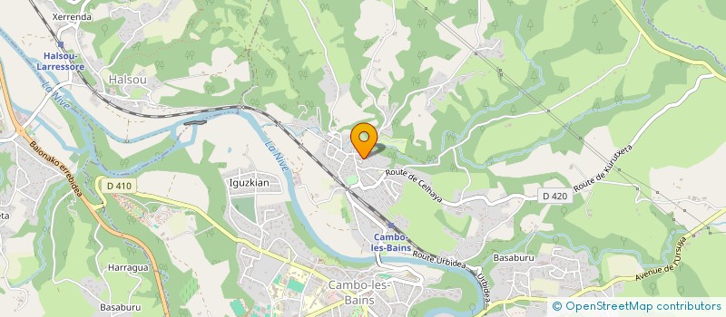 localisation de l'entreprise KASERNA  CAMBO-LES-BAINS