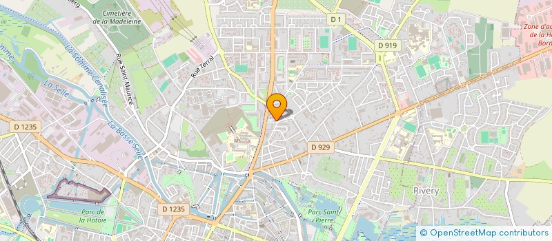 localisation de l'entreprise KASET SERVICES à AMIENS