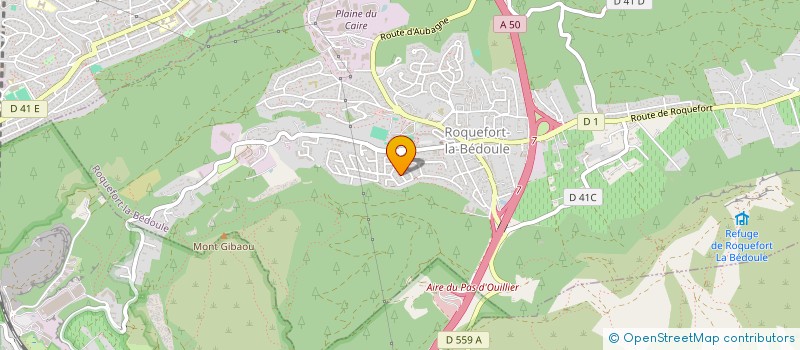 localisation de l'entreprise KASEV  ROQUEFORT-LA-BEDOULE