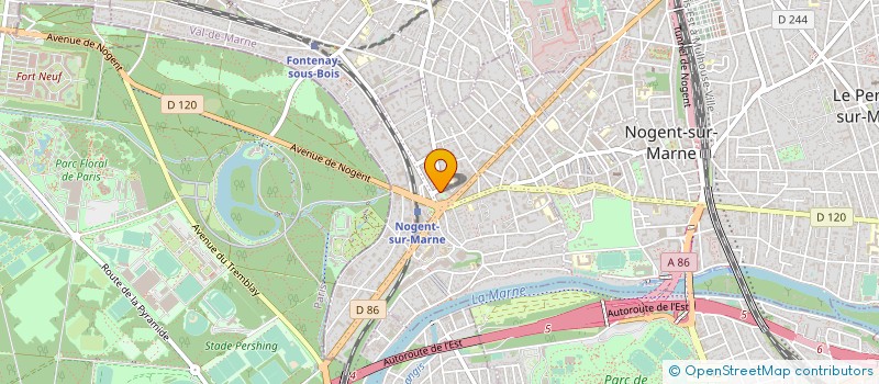localisation de l'entreprise KASEVINCE  NOGENT-SUR-MARNE