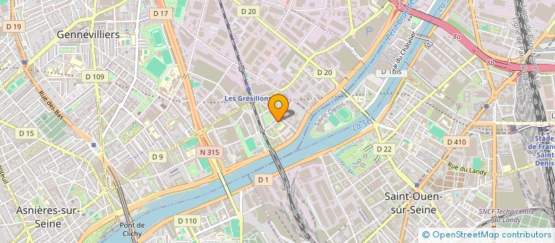 localisation de l'entreprise KASG CONSEIL à ASNIERES-SUR-SEINE