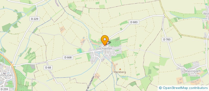 localisation de l'entreprise KASGLECKLE  KLEINGFT