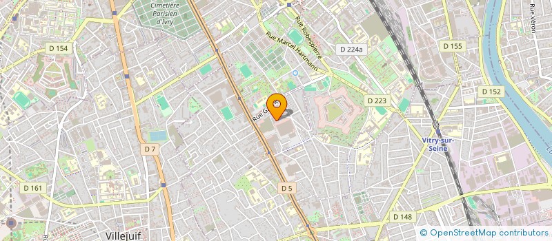 localisation de l'entreprise KASH-BAM'S  VITRY-SUR-SEINE