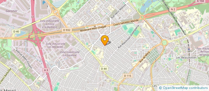 localisation de l'entreprise KASH IMMO à AULNAY-SOUS-BOIS