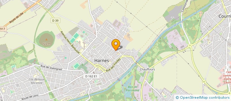 localisation de l'entreprise KASH SERVICE à HARNES