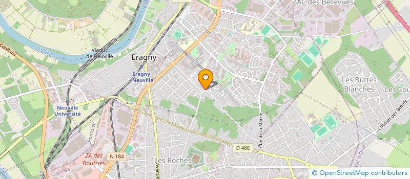 localisation de l'entreprise KASHIRA PRODUCTION  ERAGNY