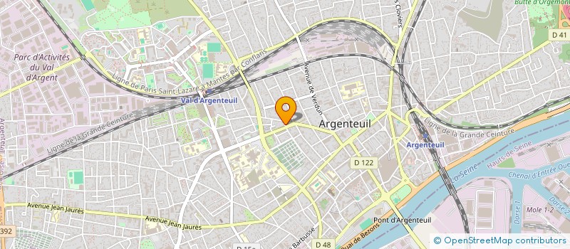 localisation de l'entreprise KASHMIR SPICE à ARGENTEUIL