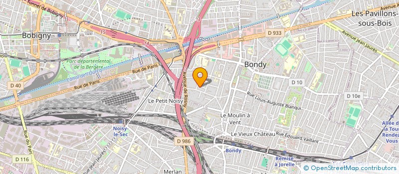 localisation de l'entreprise KASHVIGA IMMO  BONDY