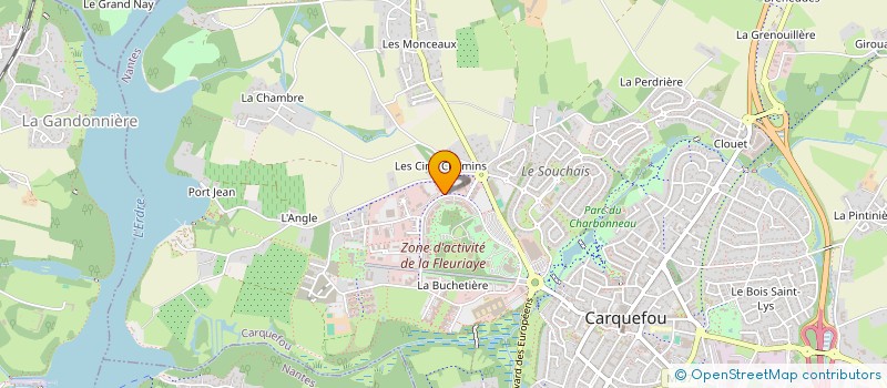 localisation de l'entreprise KASIDI  CARQUEFOU