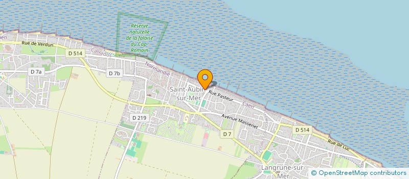 localisation de l'entreprise KASIMAX I  SAINT-AUBIN-SUR-MER