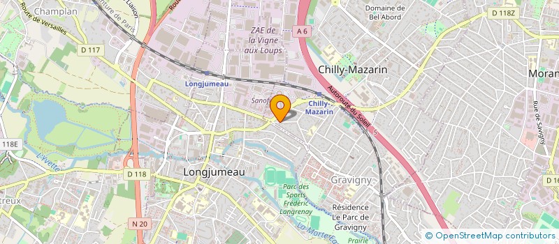 localisation de l'entreprise KASIMOH  CHILLY-MAZARIN