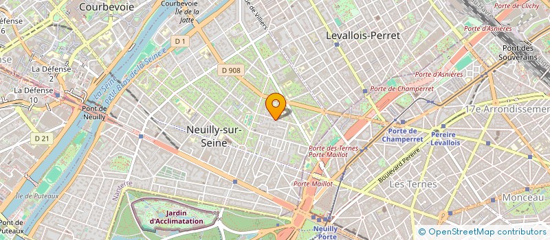 localisation de l'entreprise KASITA à NEUILLY-SUR-SEINE