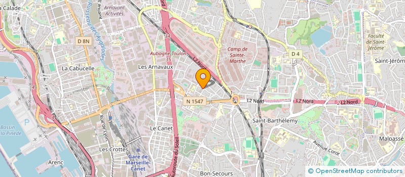 localisation de l'entreprise KASKASS à MARSEILLE 14EME
