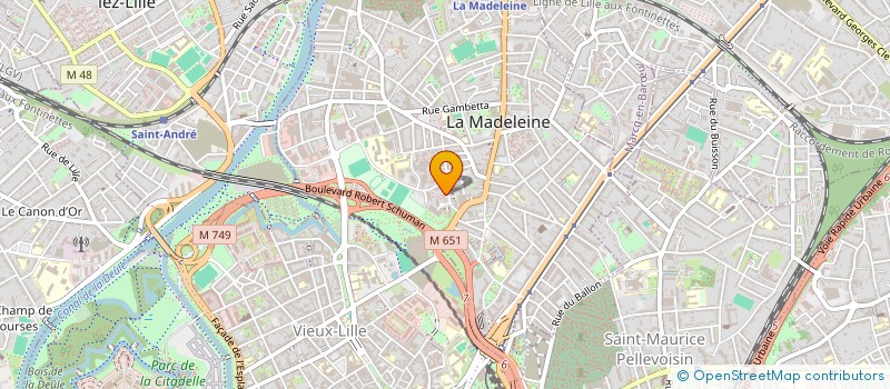 localisation de l'entreprise KASKET à LA MADELEINE