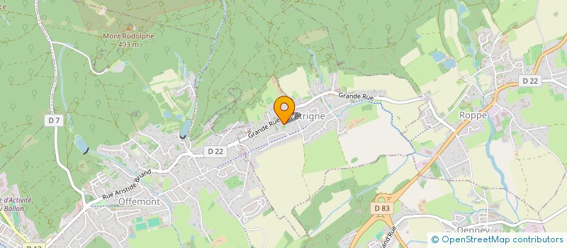 localisation de l'entreprise KASM THONON à VETRIGNE